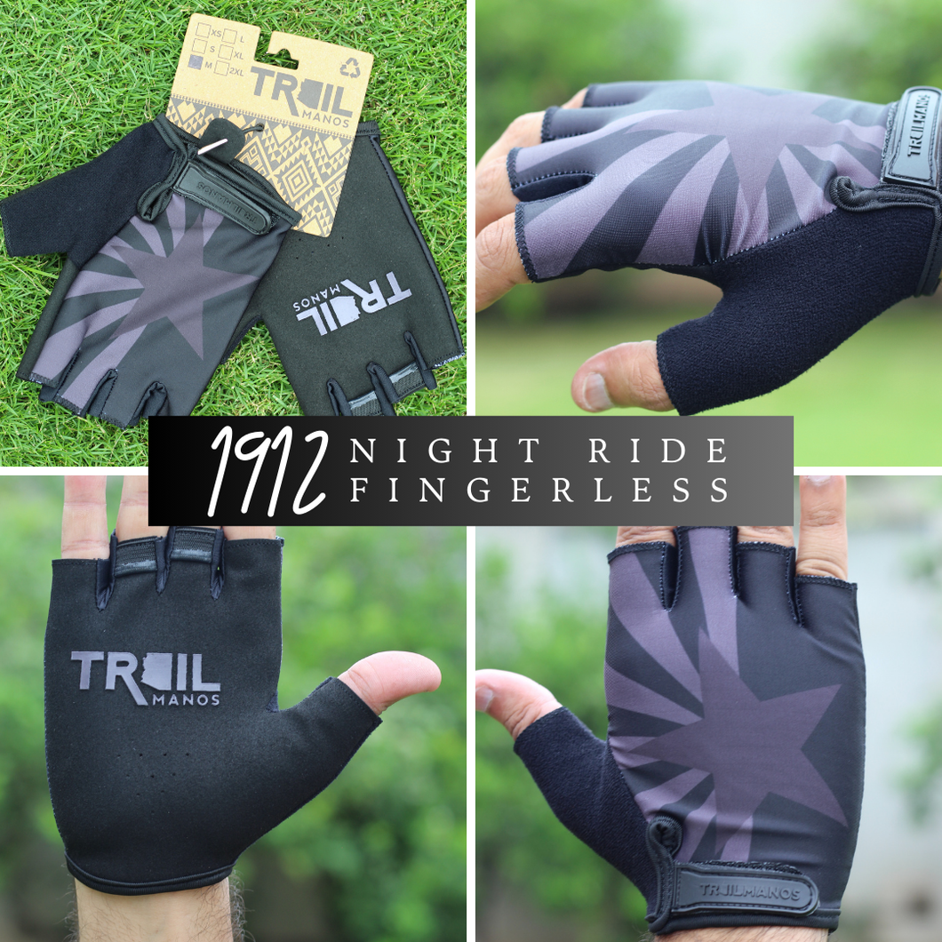 1912 Night Ride Fingerless Glove